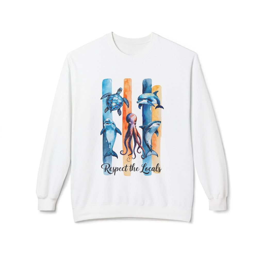 Respect the Locals Sweatshirt  Delfin