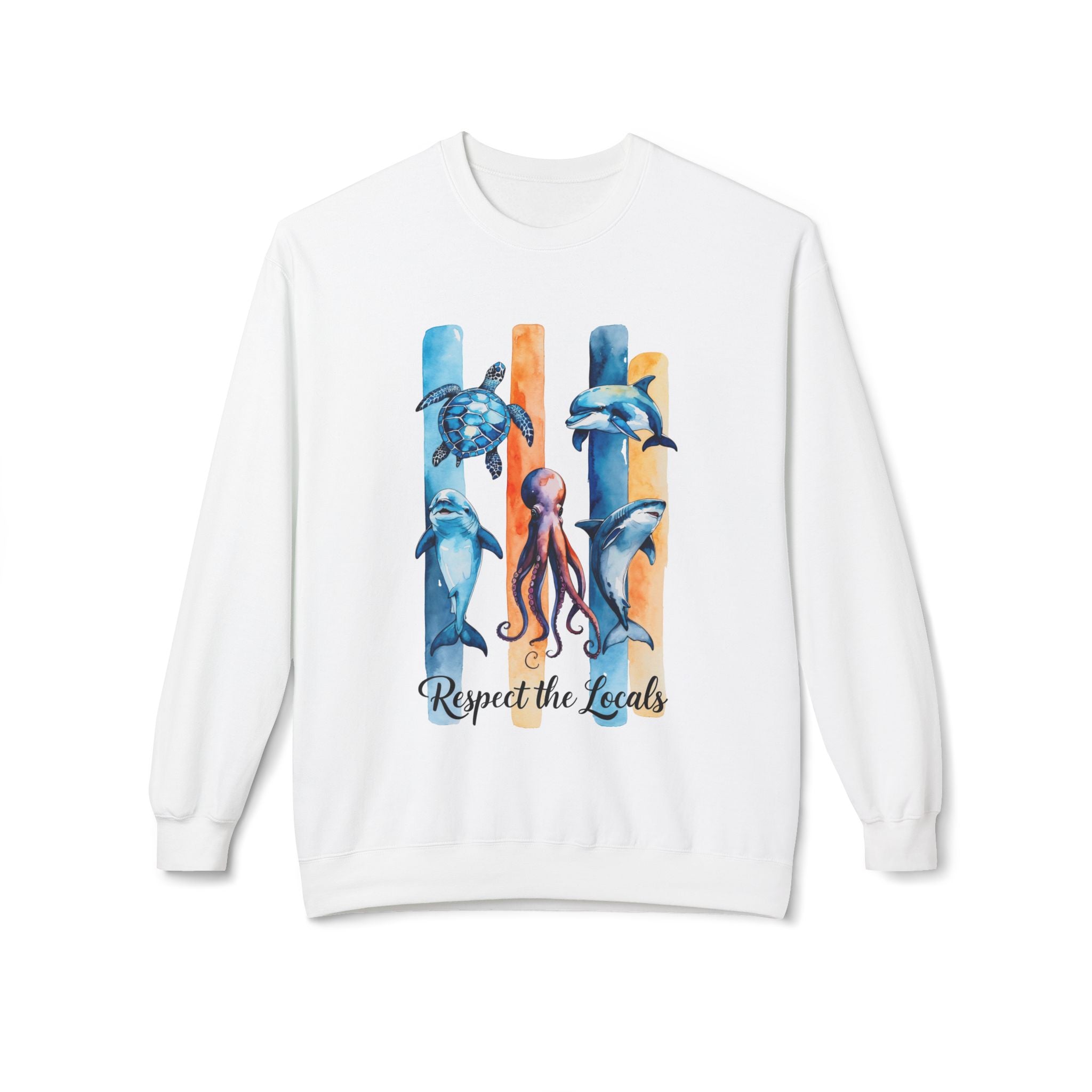 Respect the Locals Sweatshirt  Delfin