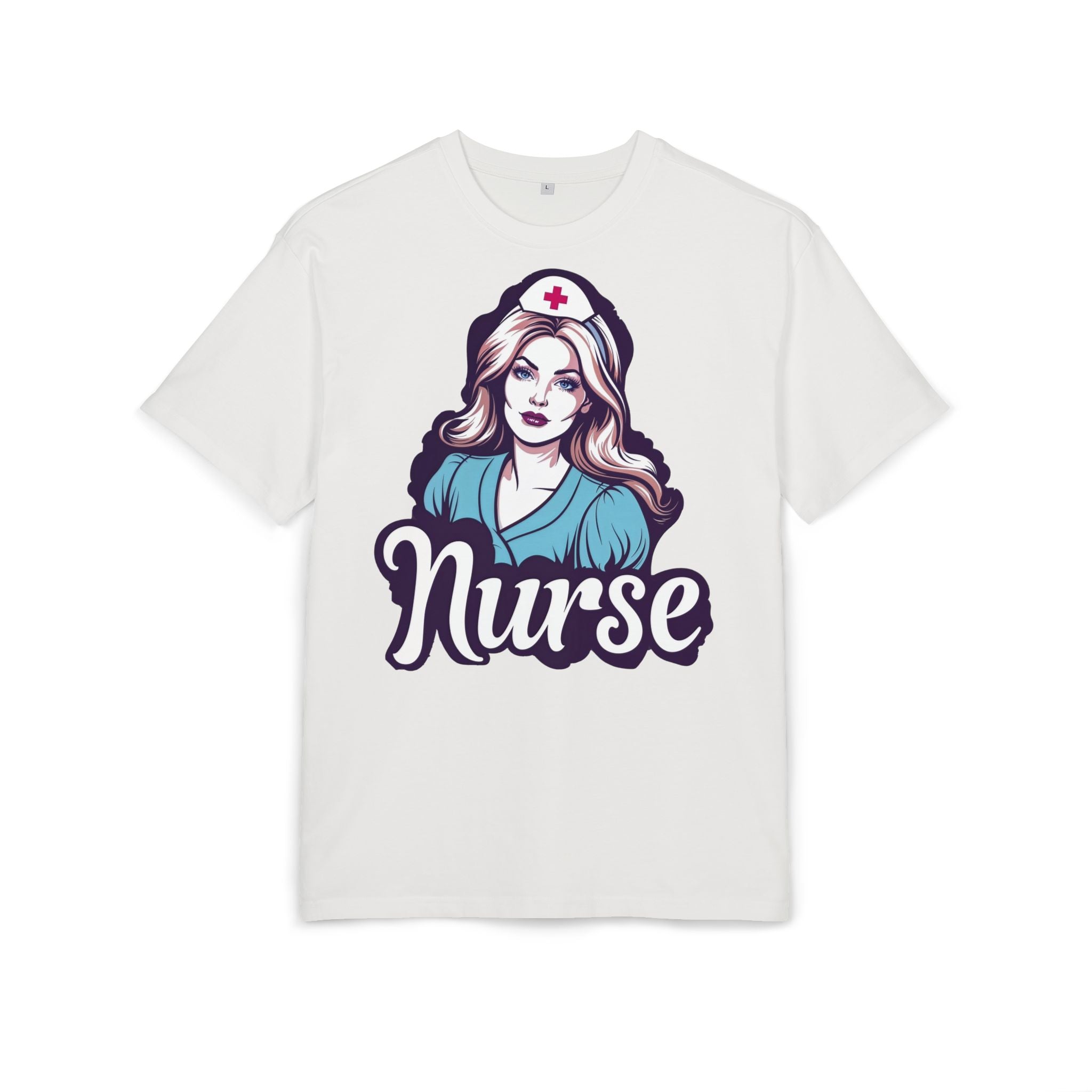 Vintage Nurse Illustration T-Shirt