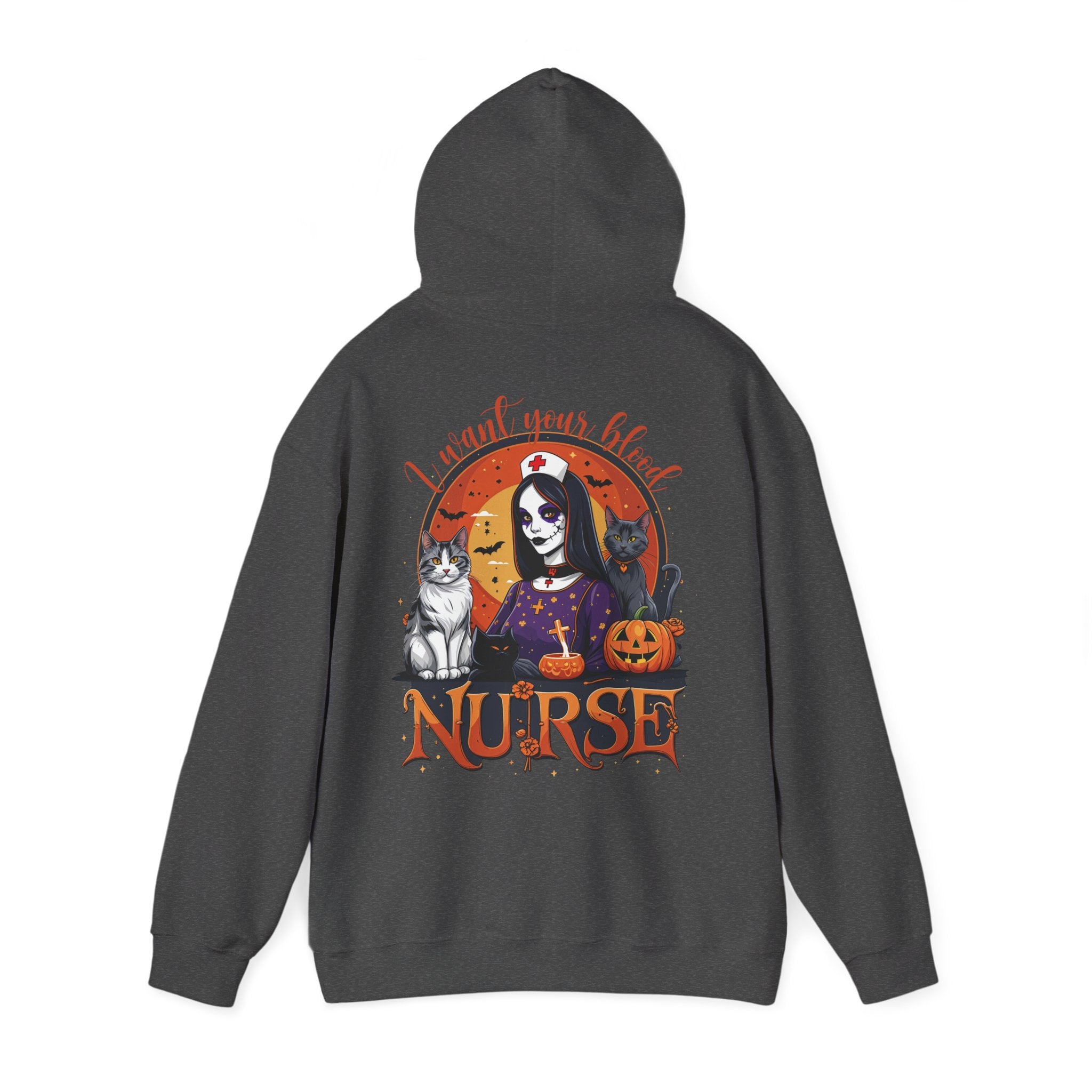 Halloween Hoodie – „I Want Your Blood“