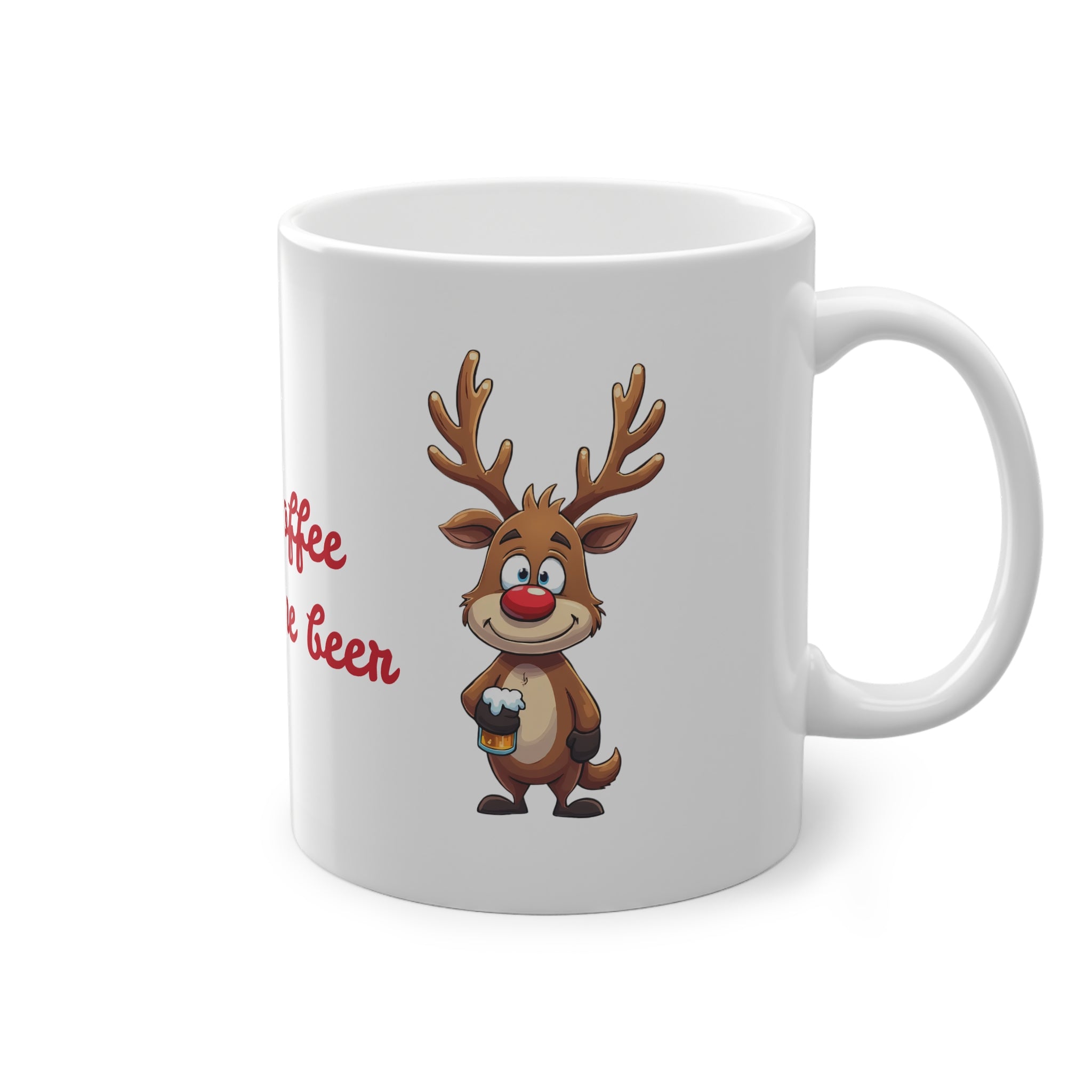 Tasse, lustiges Rentier