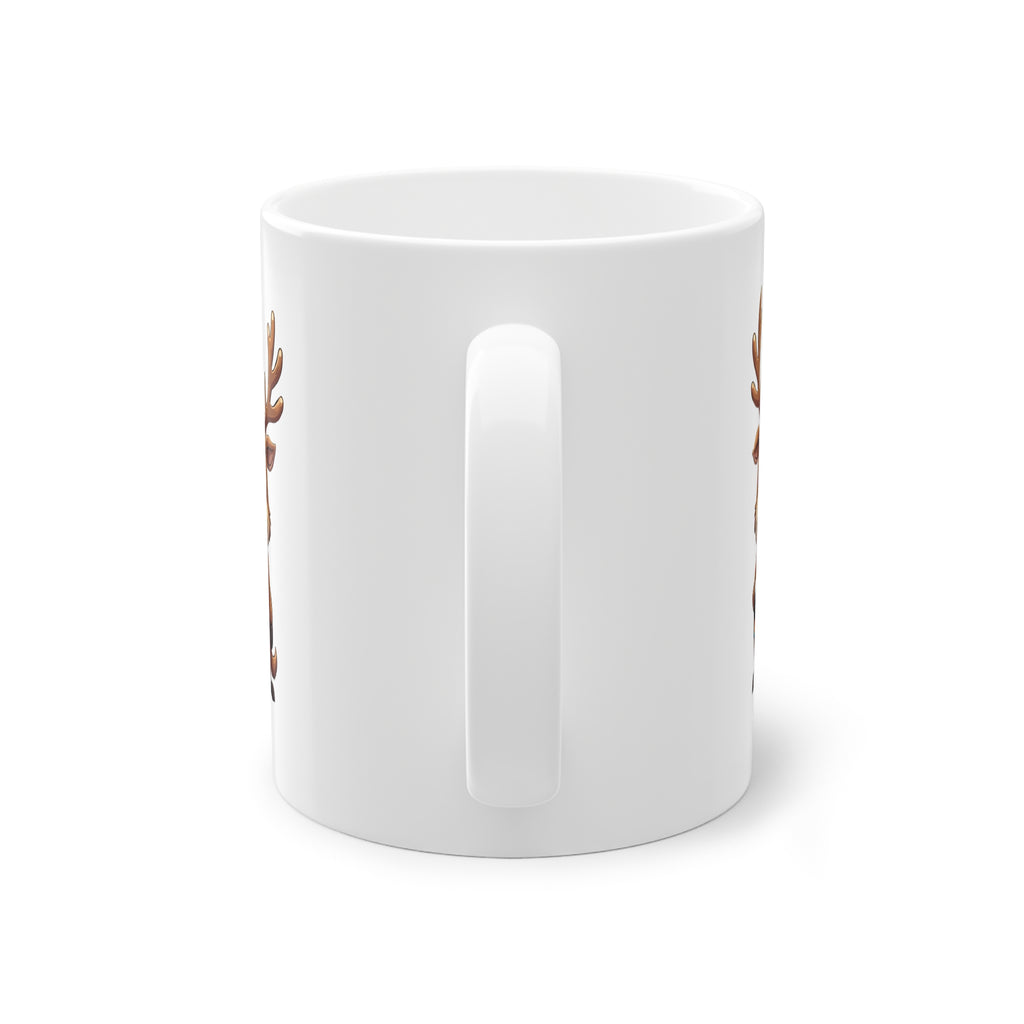 Tasse, lustiges Rentier