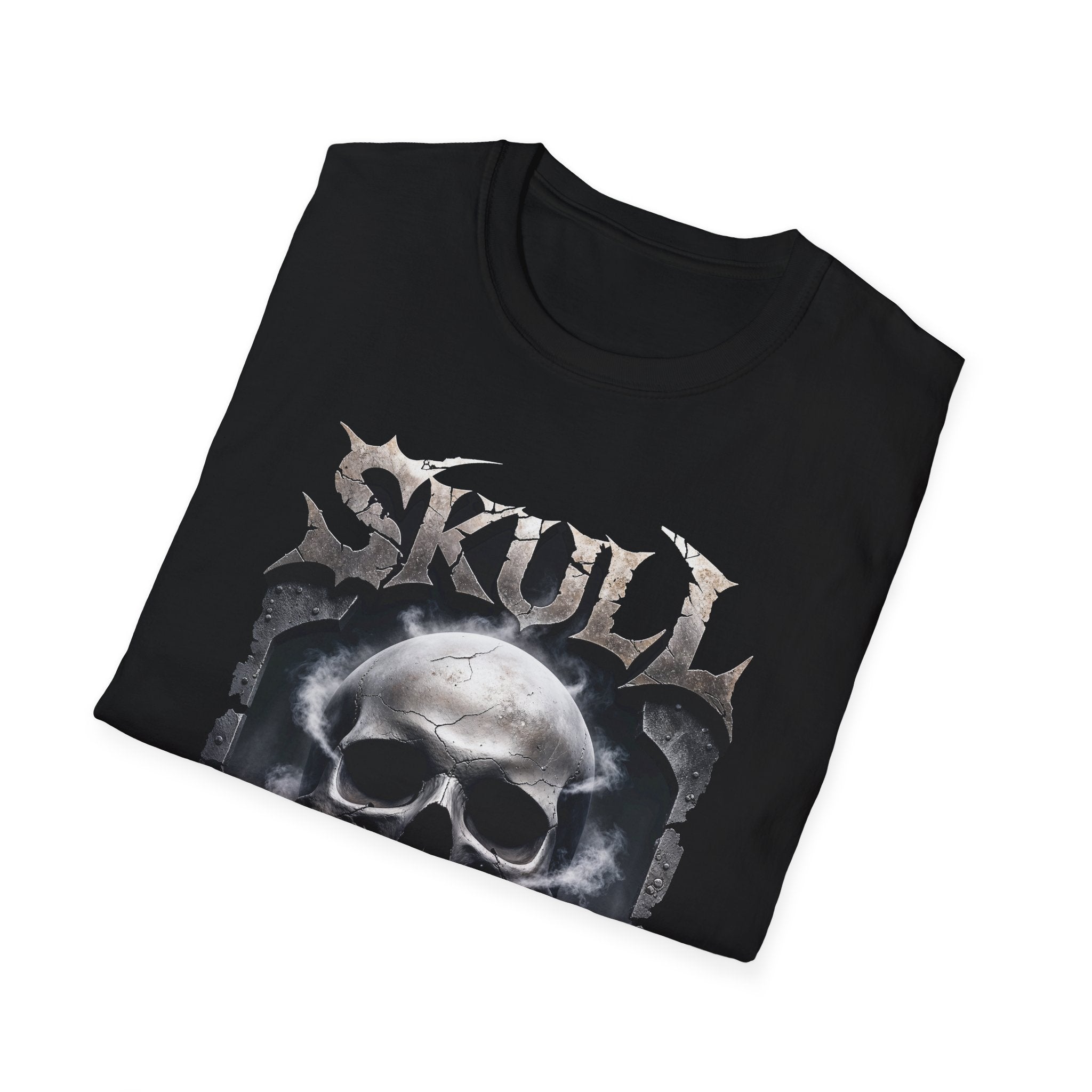 T-Shirt Skull schwarz Gothik