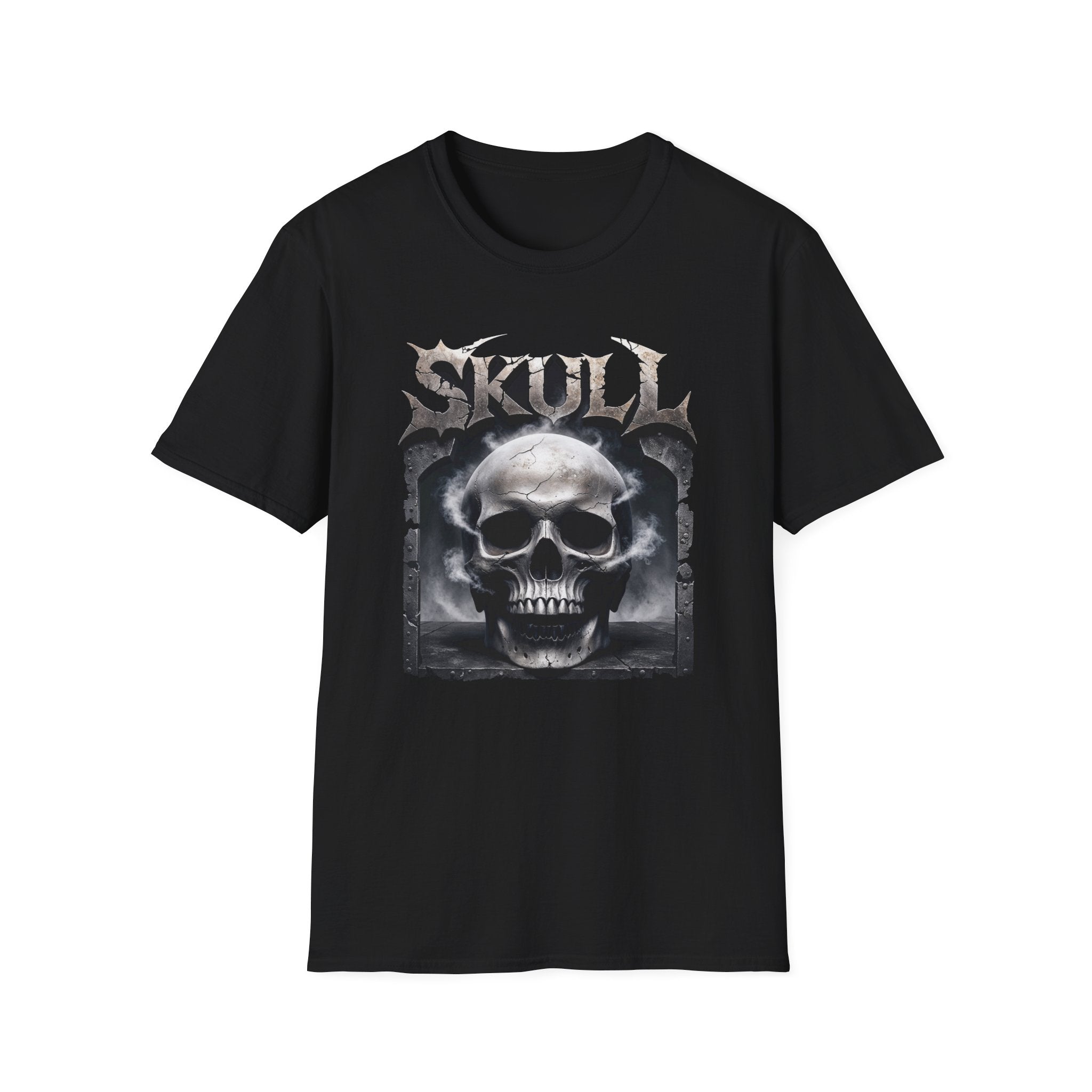 T-Shirt Skull schwarz Gothik