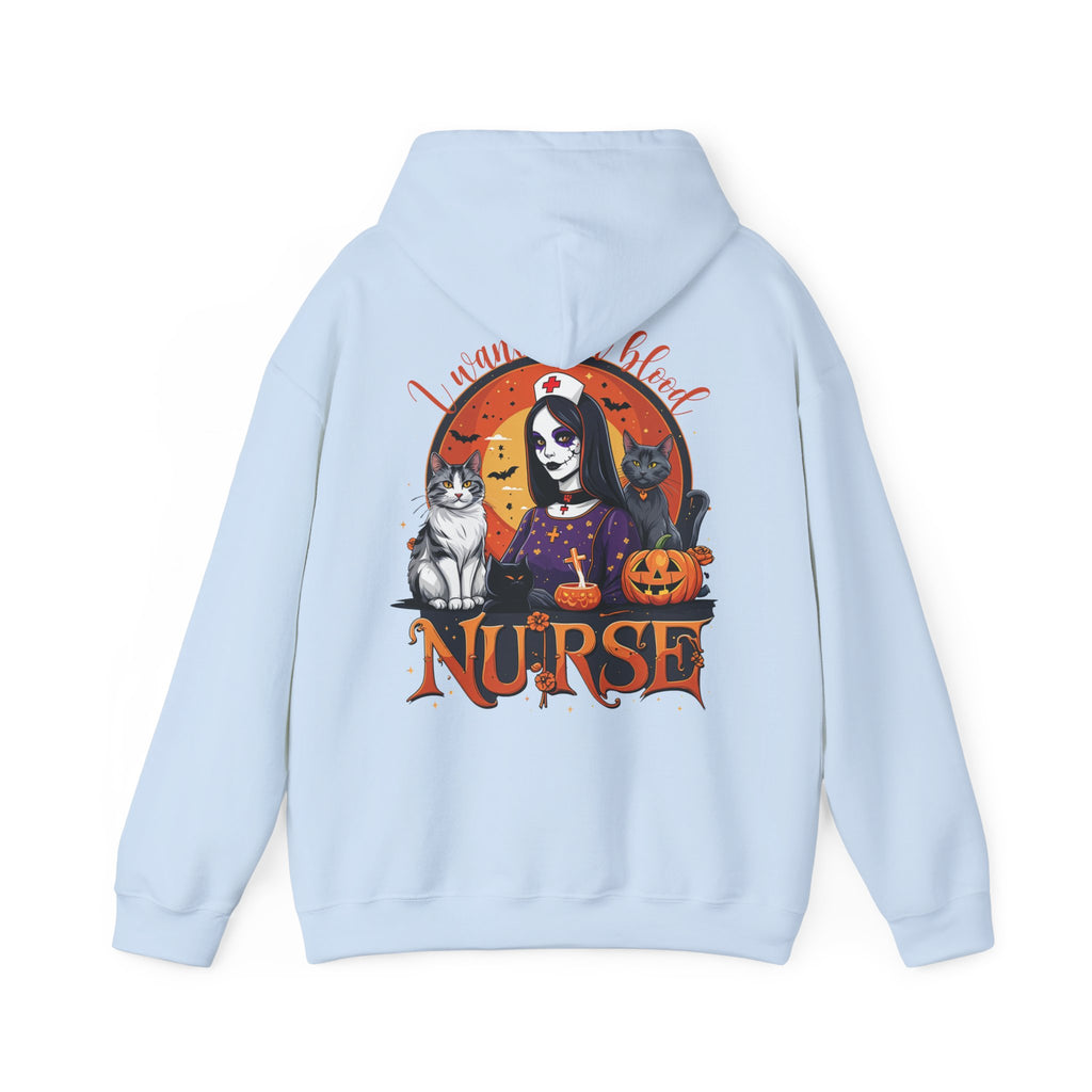 Halloween Hoodie – „I Want Your Blood“