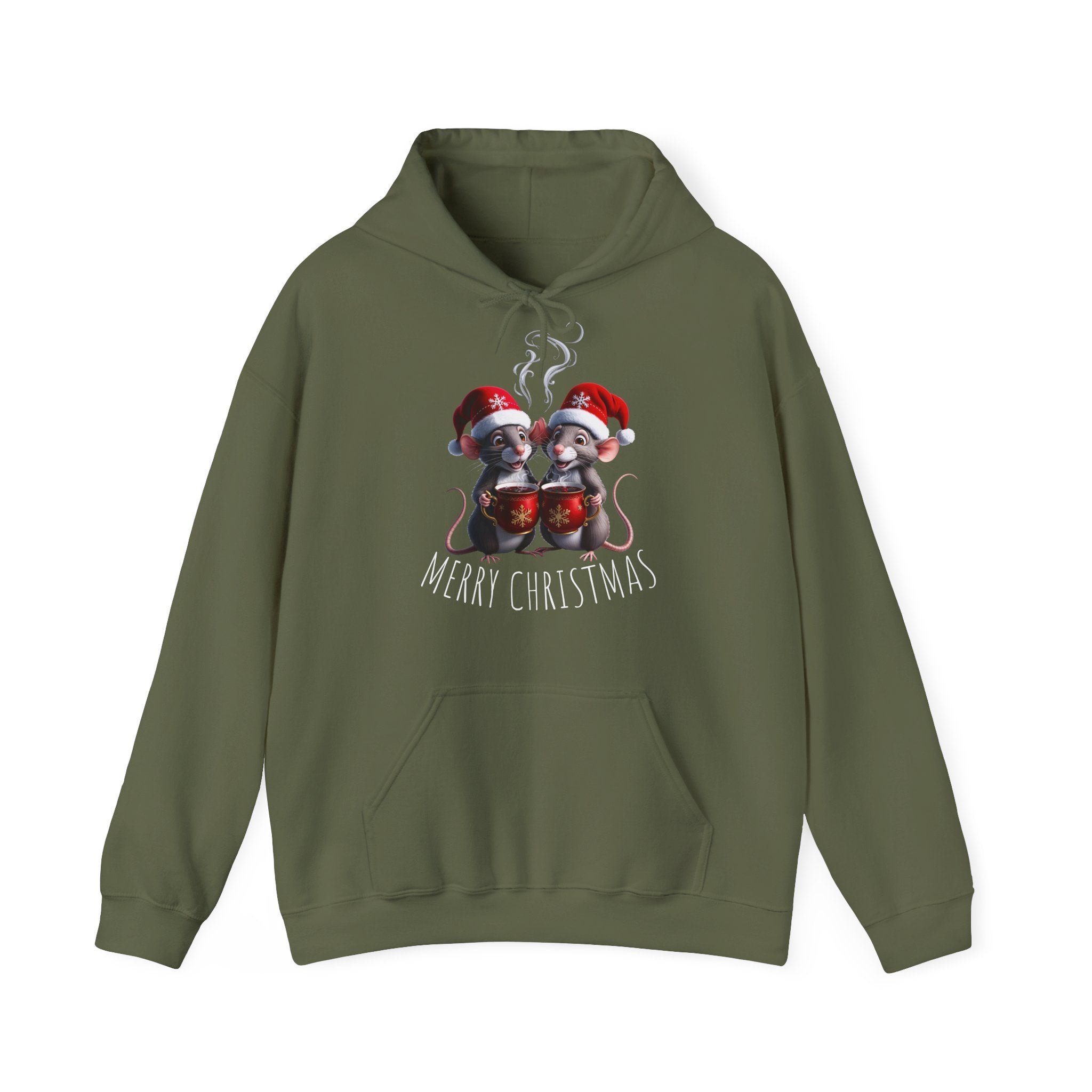 Unisex-Kapuzenpullover - Weihnachts Motiv.