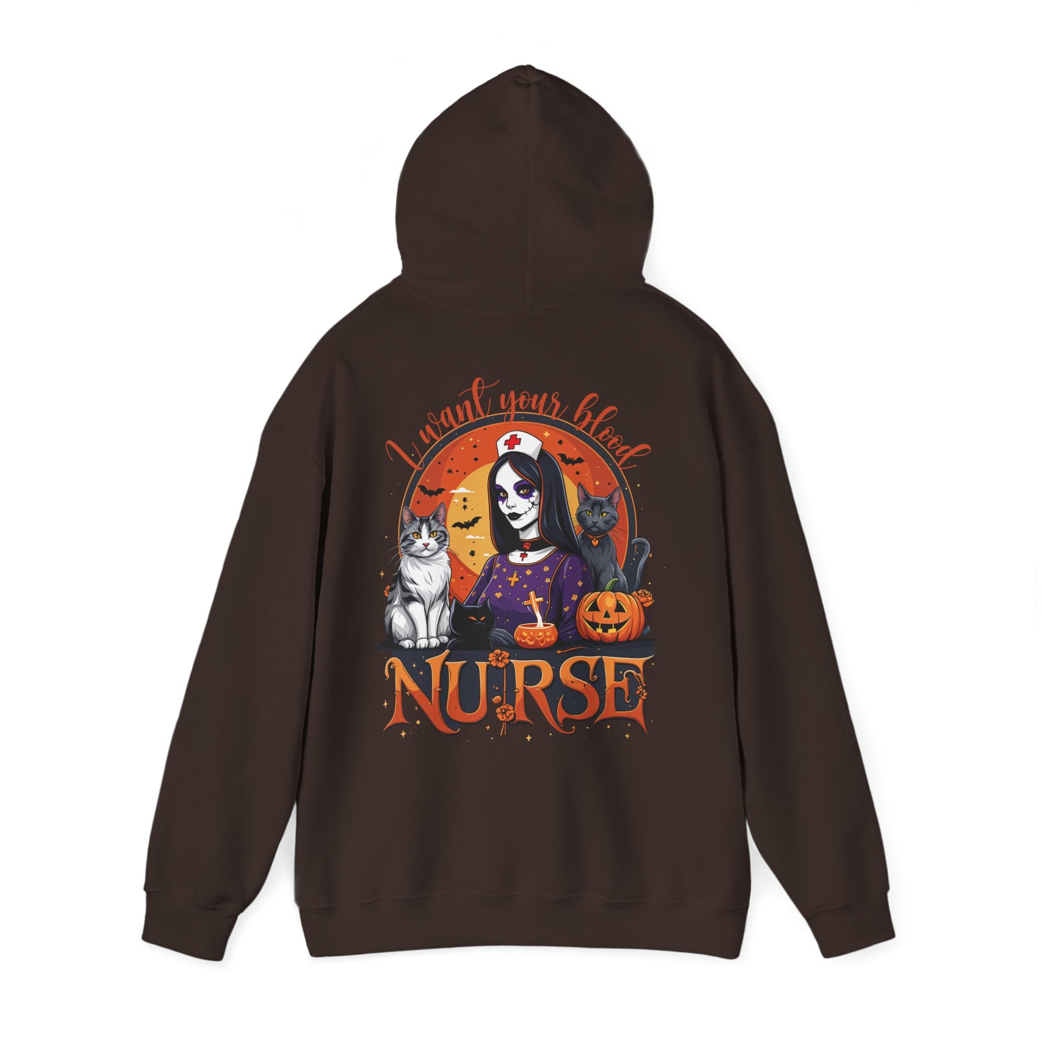 Halloween Hoodie – „I Want Your Blood“