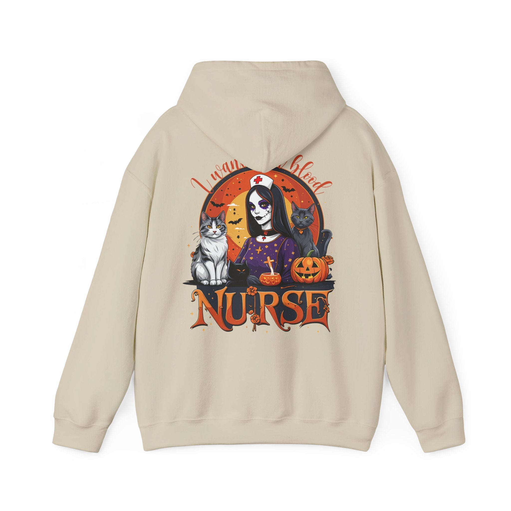 Halloween Hoodie – „I Want Your Blood“