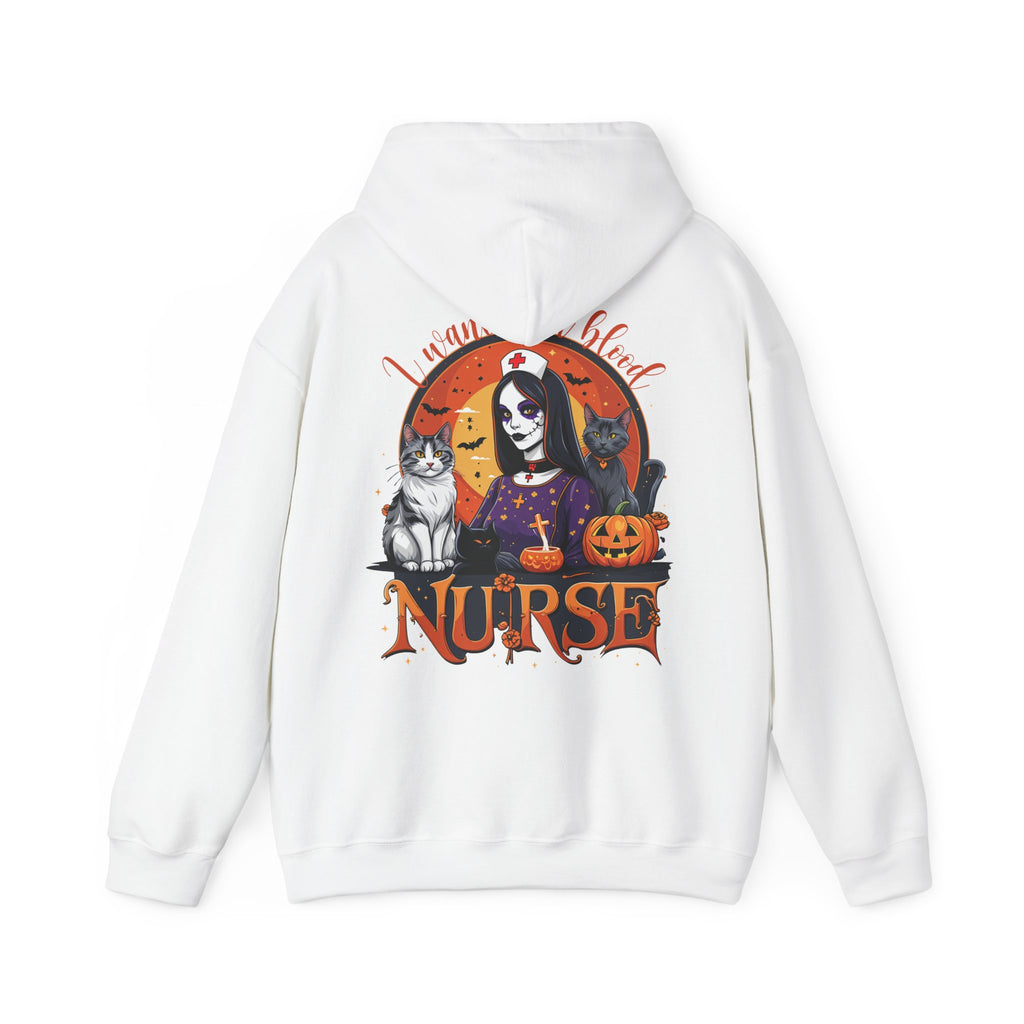 Halloween Hoodie – „I Want Your Blood“