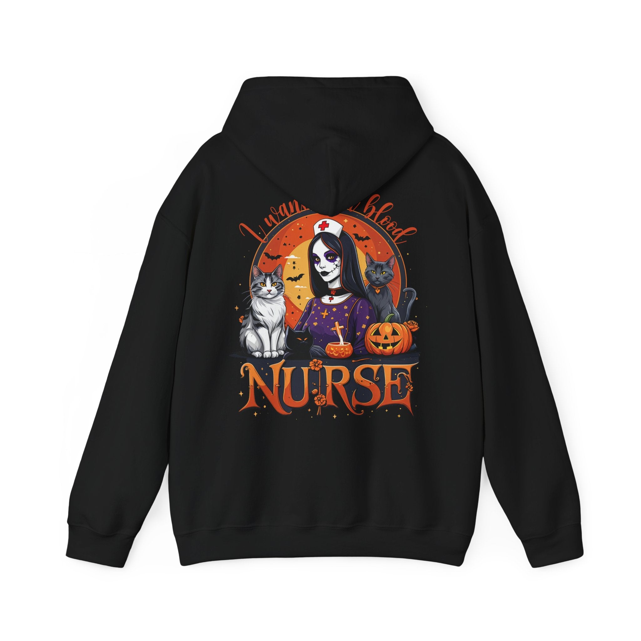 Halloween Hoodie – „I Want Your Blood“