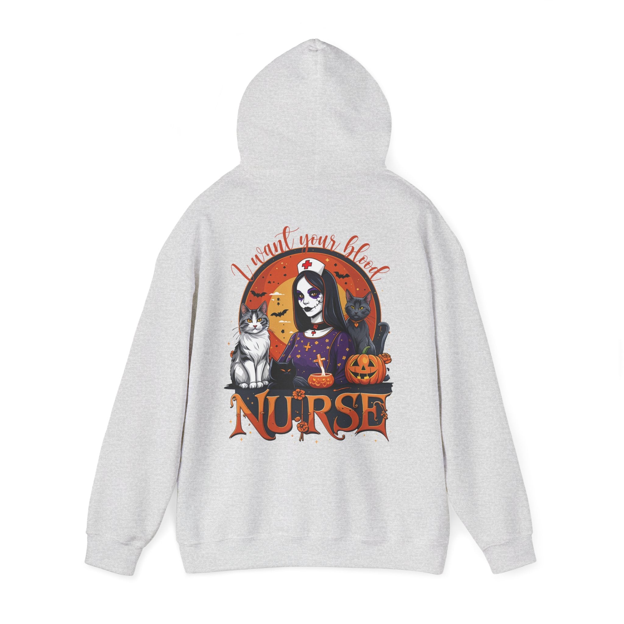 Halloween Hoodie – „I Want Your Blood“