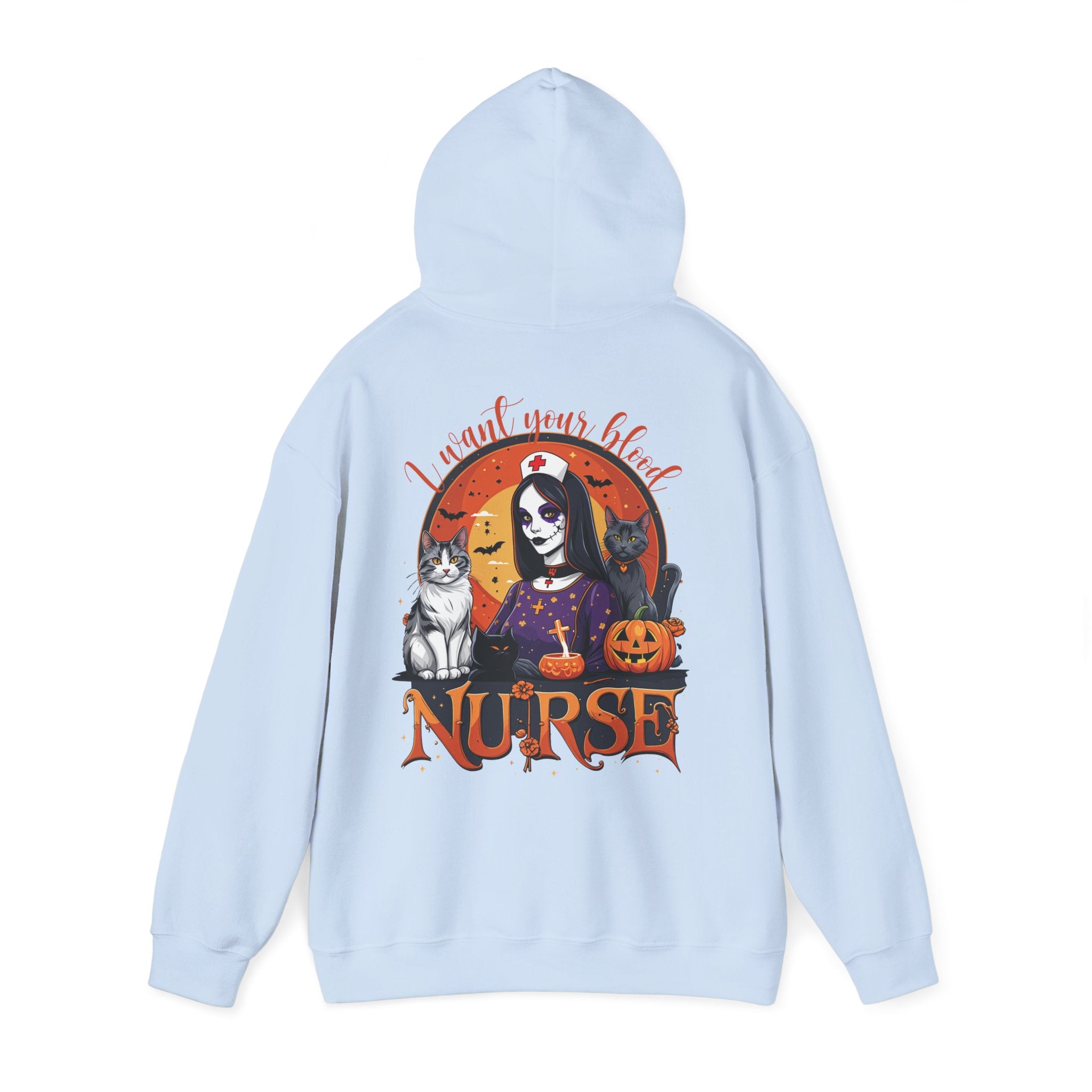 Halloween Hoodie – „I Want Your Blood“