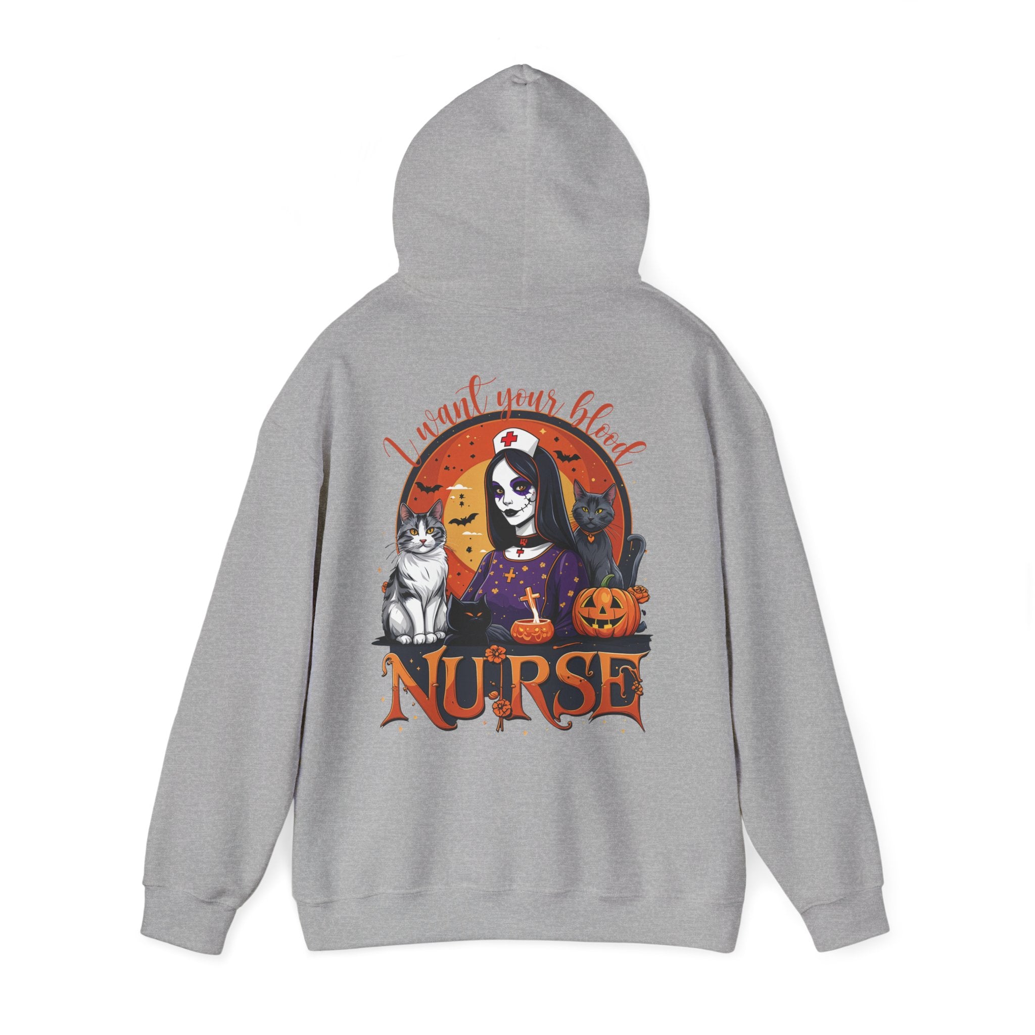 Halloween Hoodie – „I Want Your Blood“
