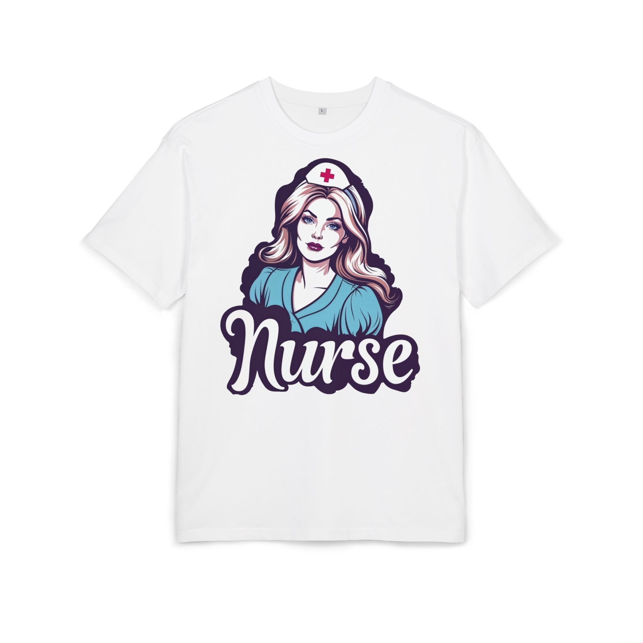 Vintage Nurse Illustration T-Shirt