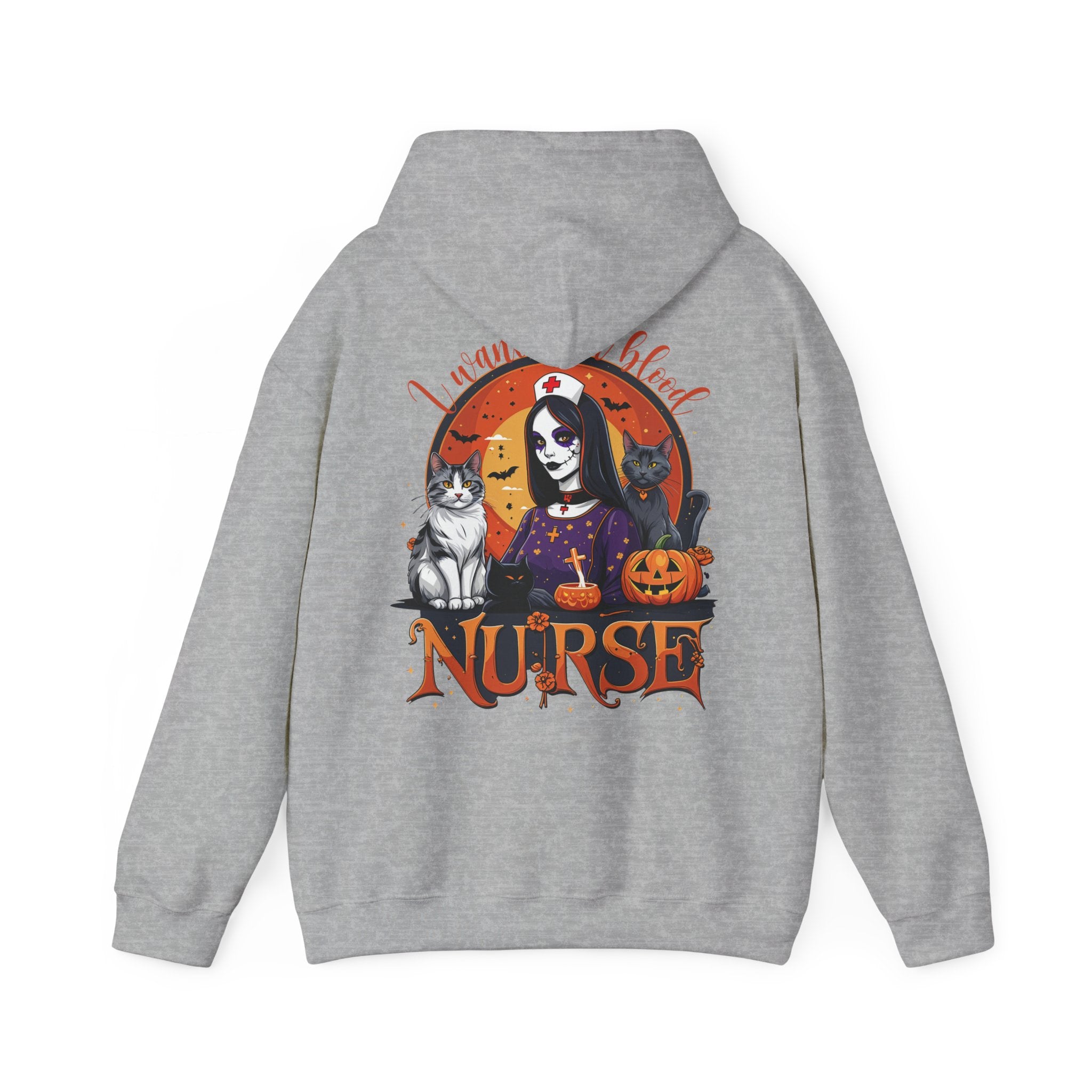 Halloween Hoodie – „I Want Your Blood“