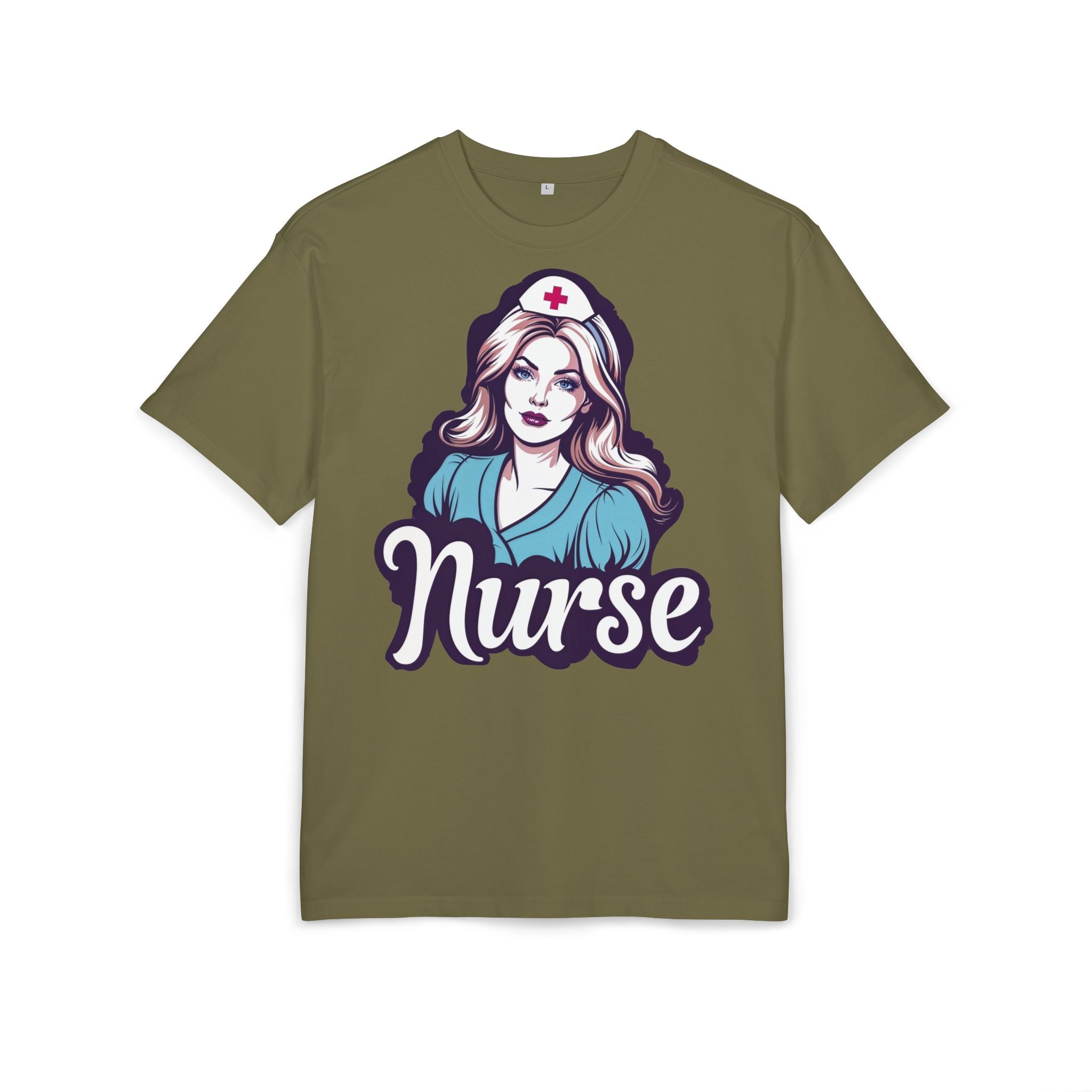 Vintage Nurse Illustration T-Shirt