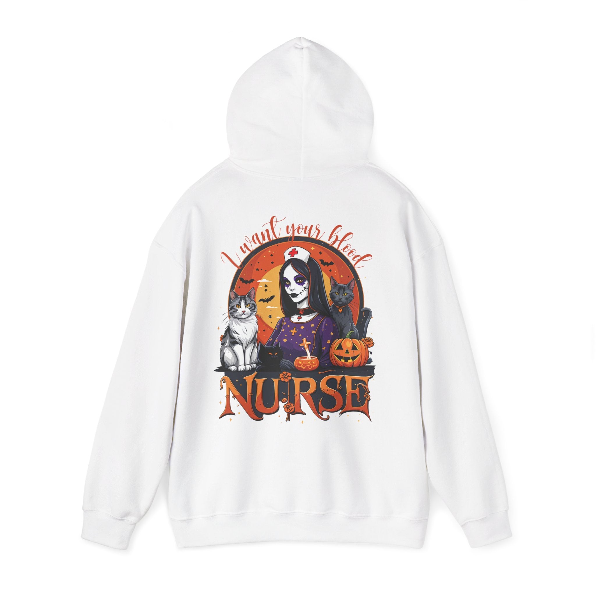 Halloween Hoodie – „I Want Your Blood“