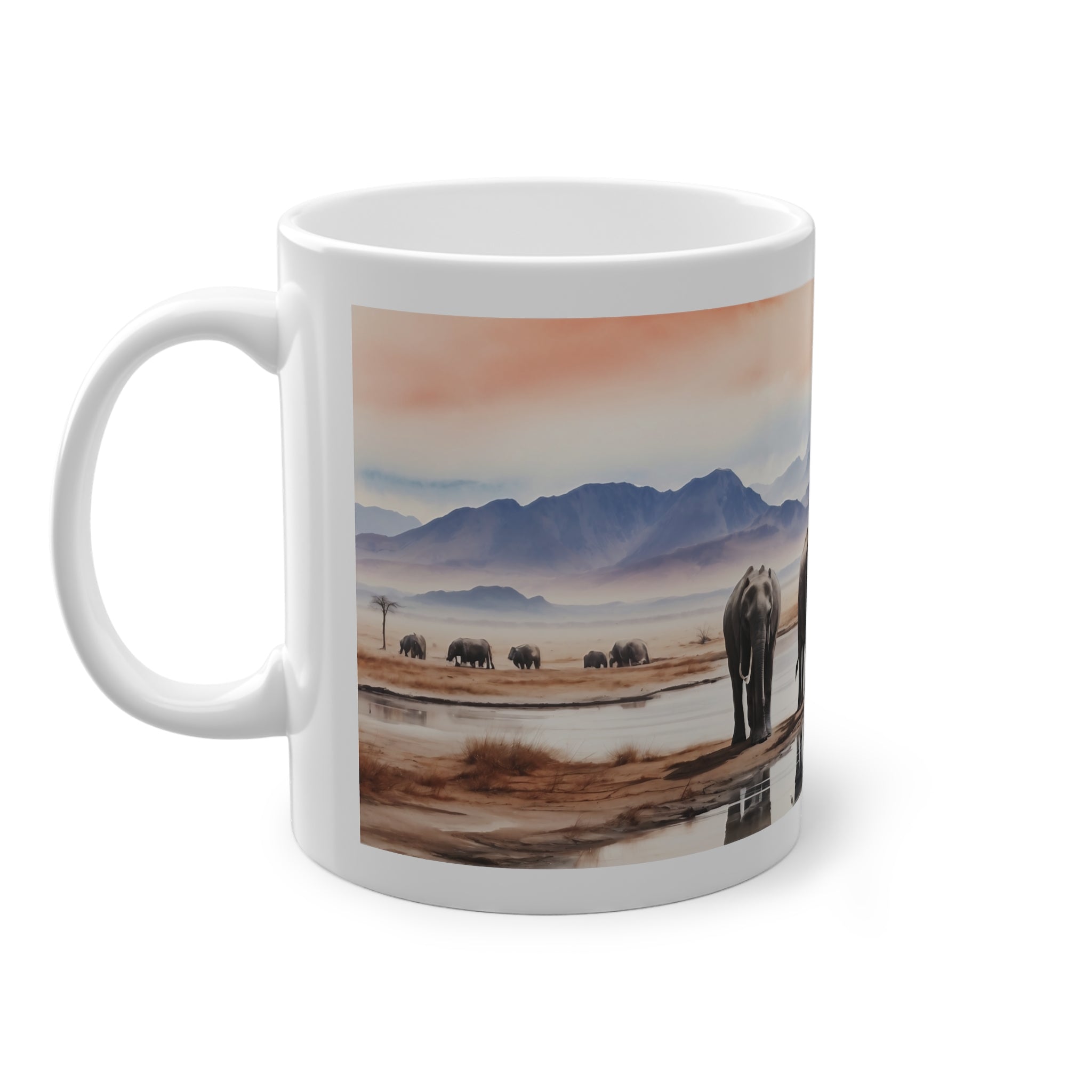 Tasse / Becher Elefant Savanne