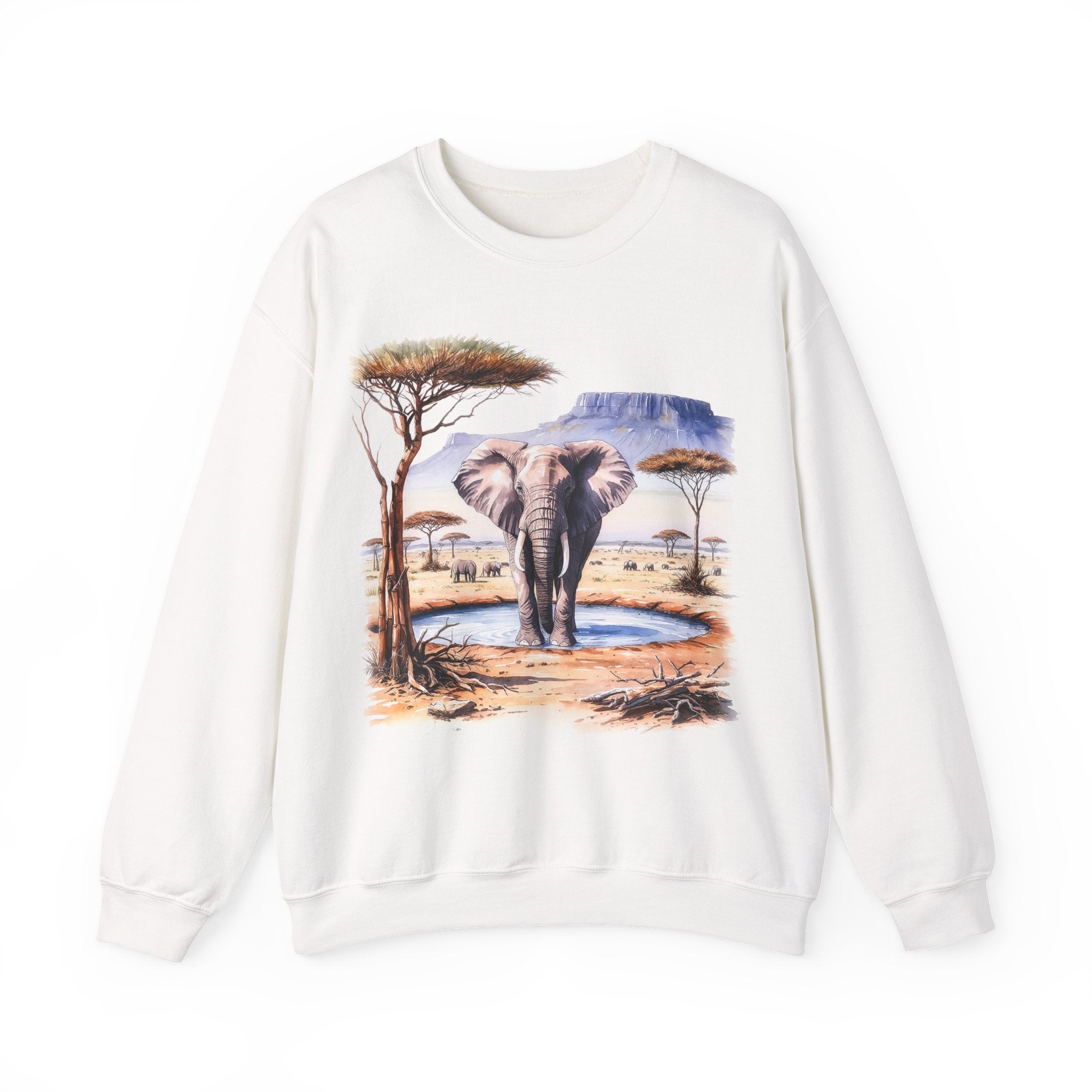 Sweatshirt Weiß Savanne