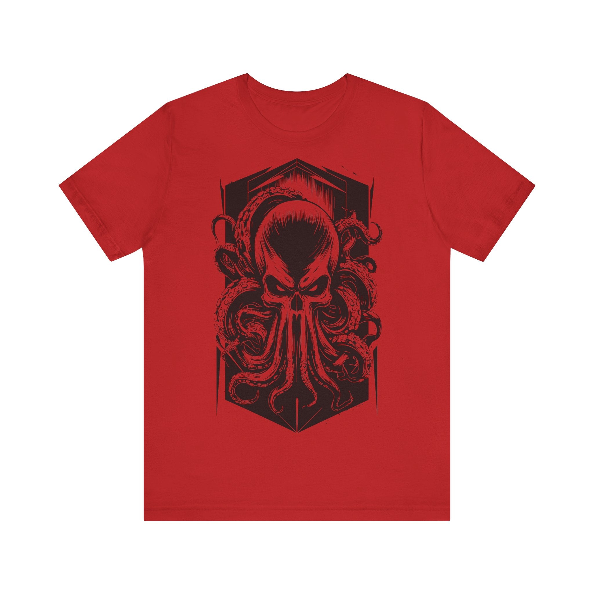 T-Shirt Totenkopf Krake