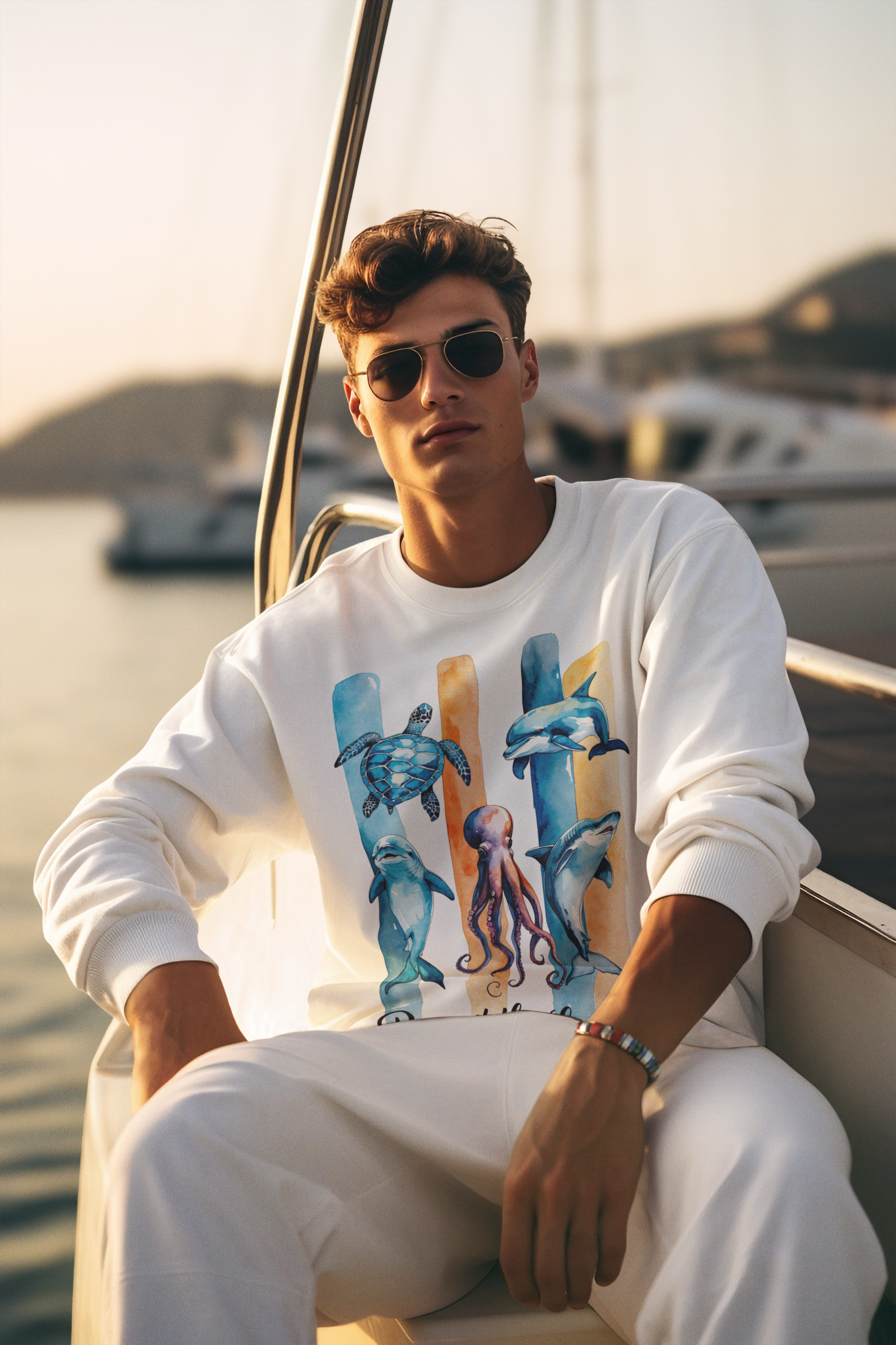 Respect the Locals Sweatshirt  Delfin