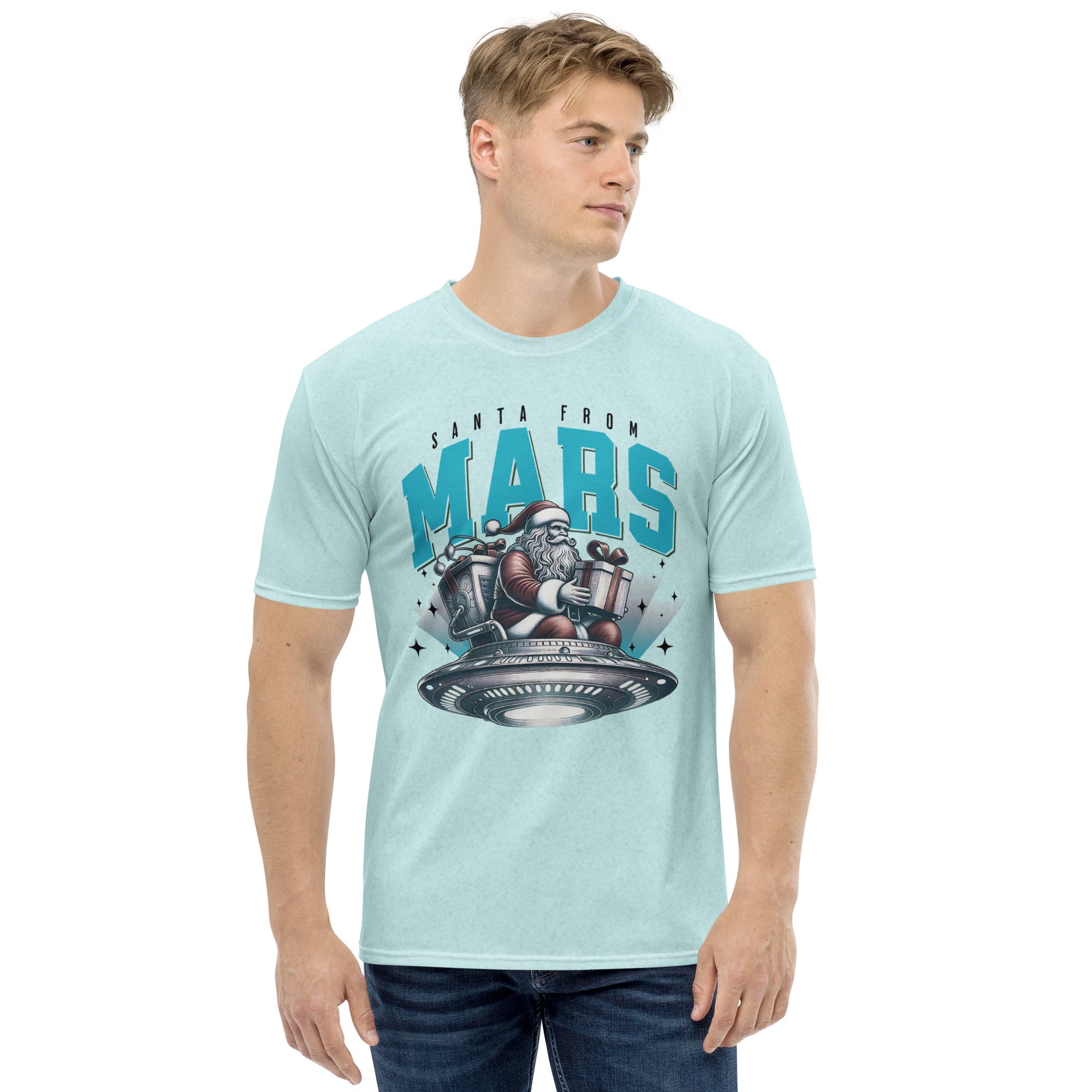 Herren-T-Shirt Santa Mars