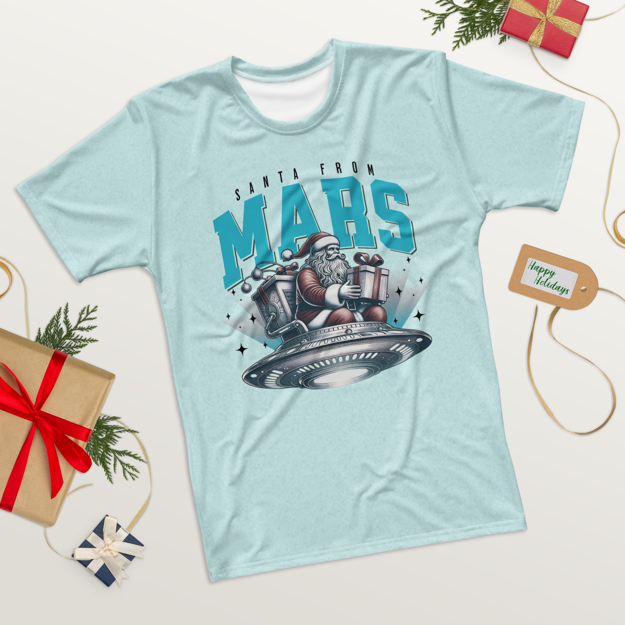 Herren-T-Shirt Santa Mars