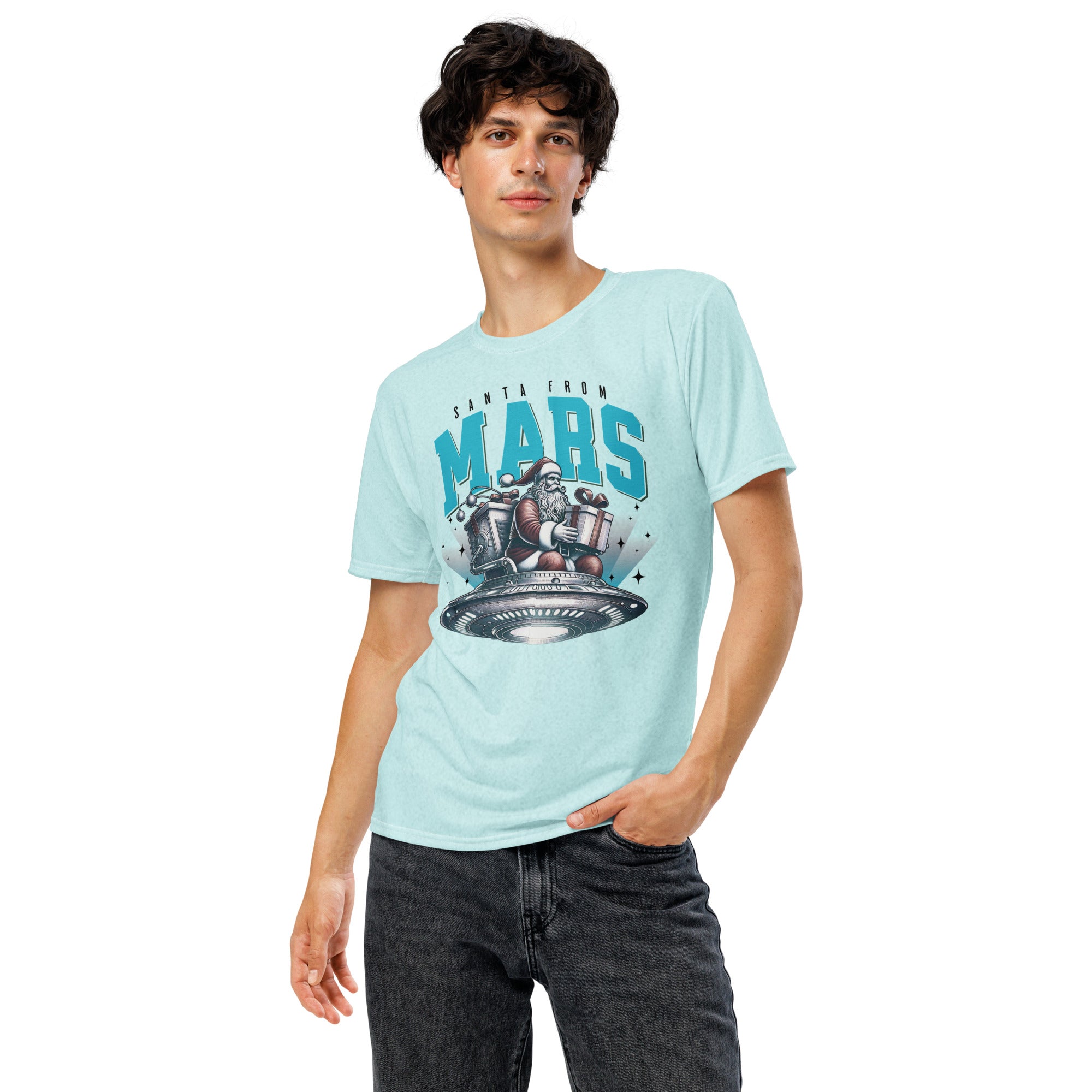Herren-T-Shirt Santa Mars