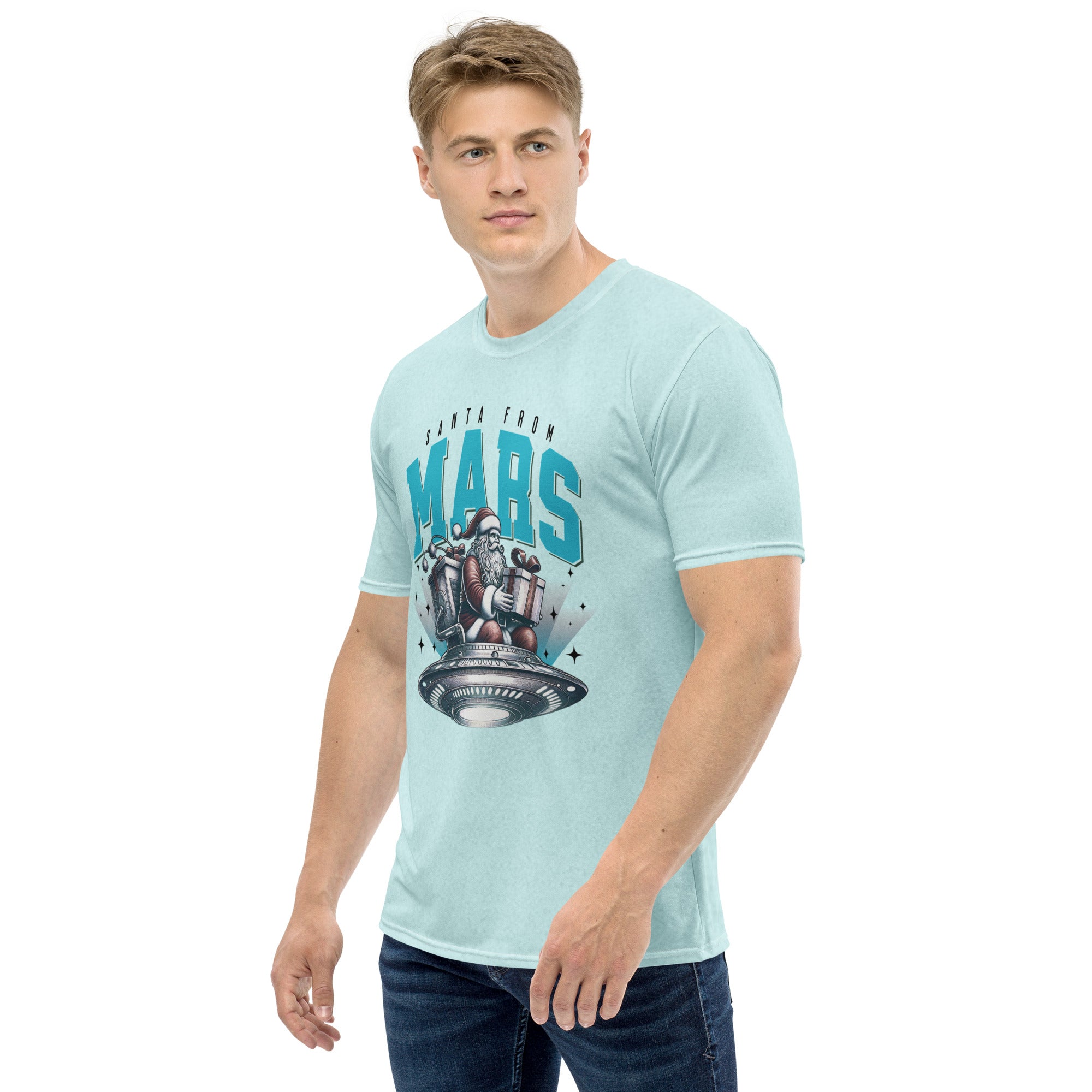 Herren-T-Shirt Santa Mars
