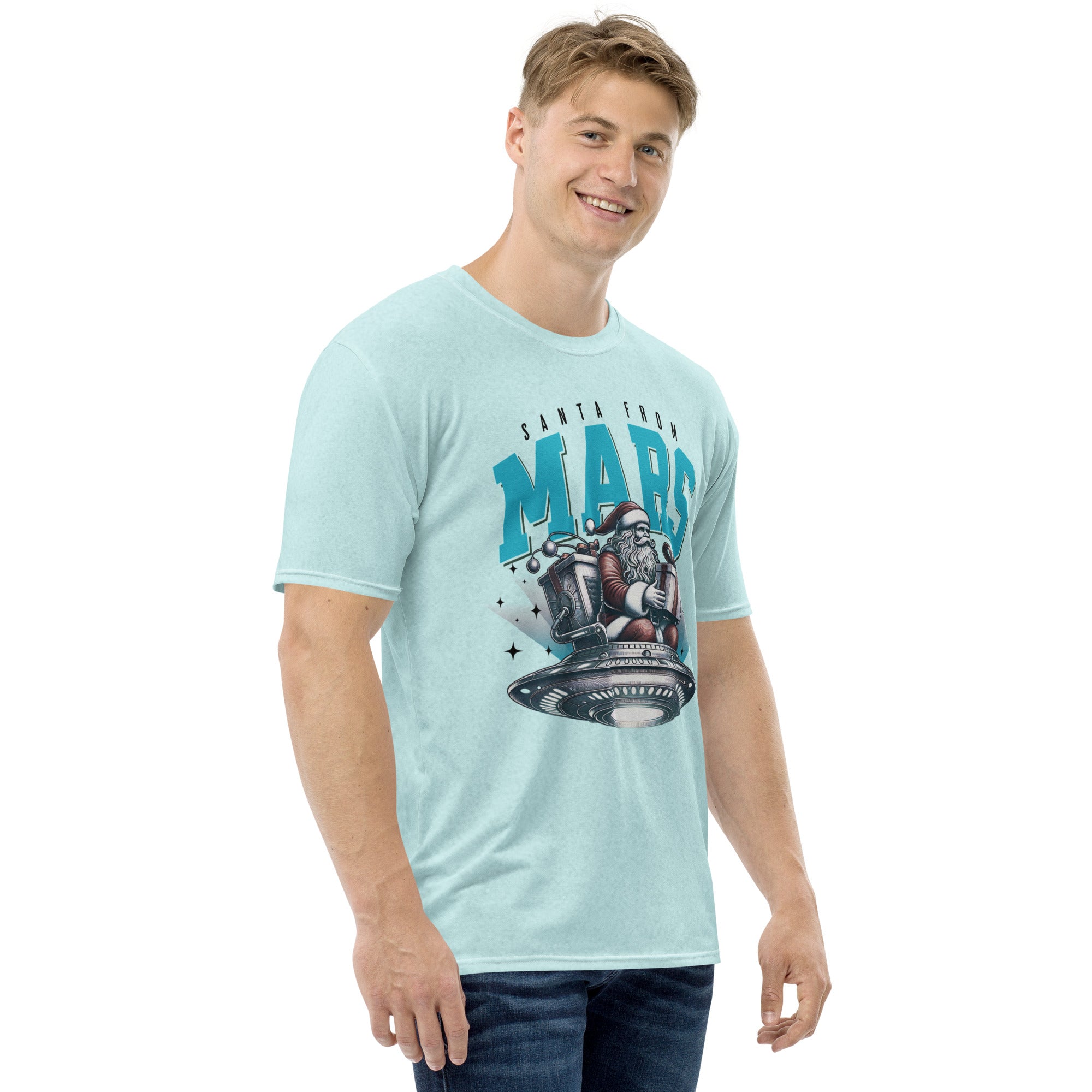 Herren-T-Shirt Santa Mars