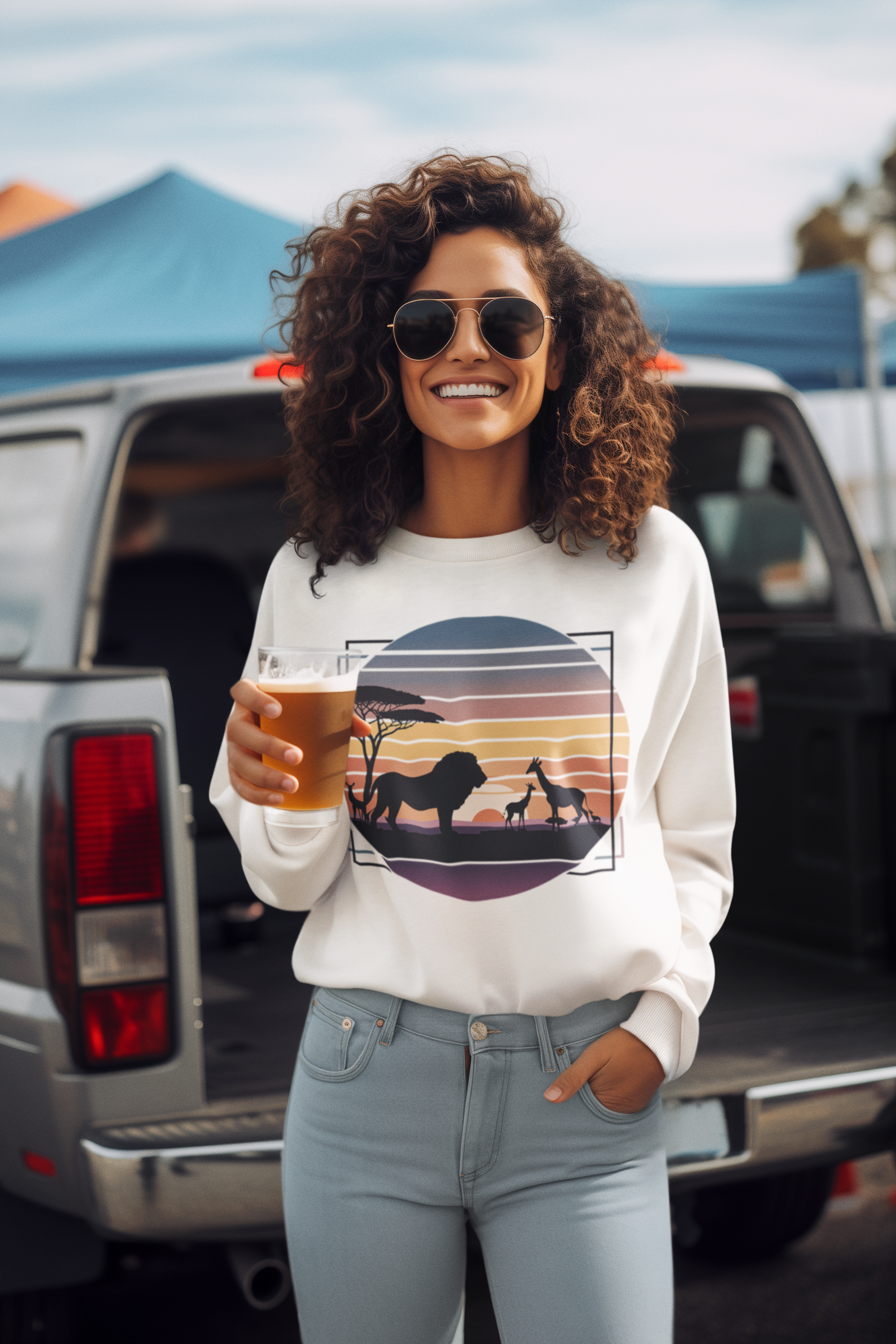 Sweatshirt Afrika
