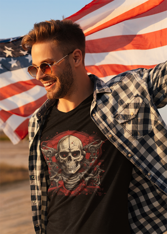T-Shirt Unisex Skull