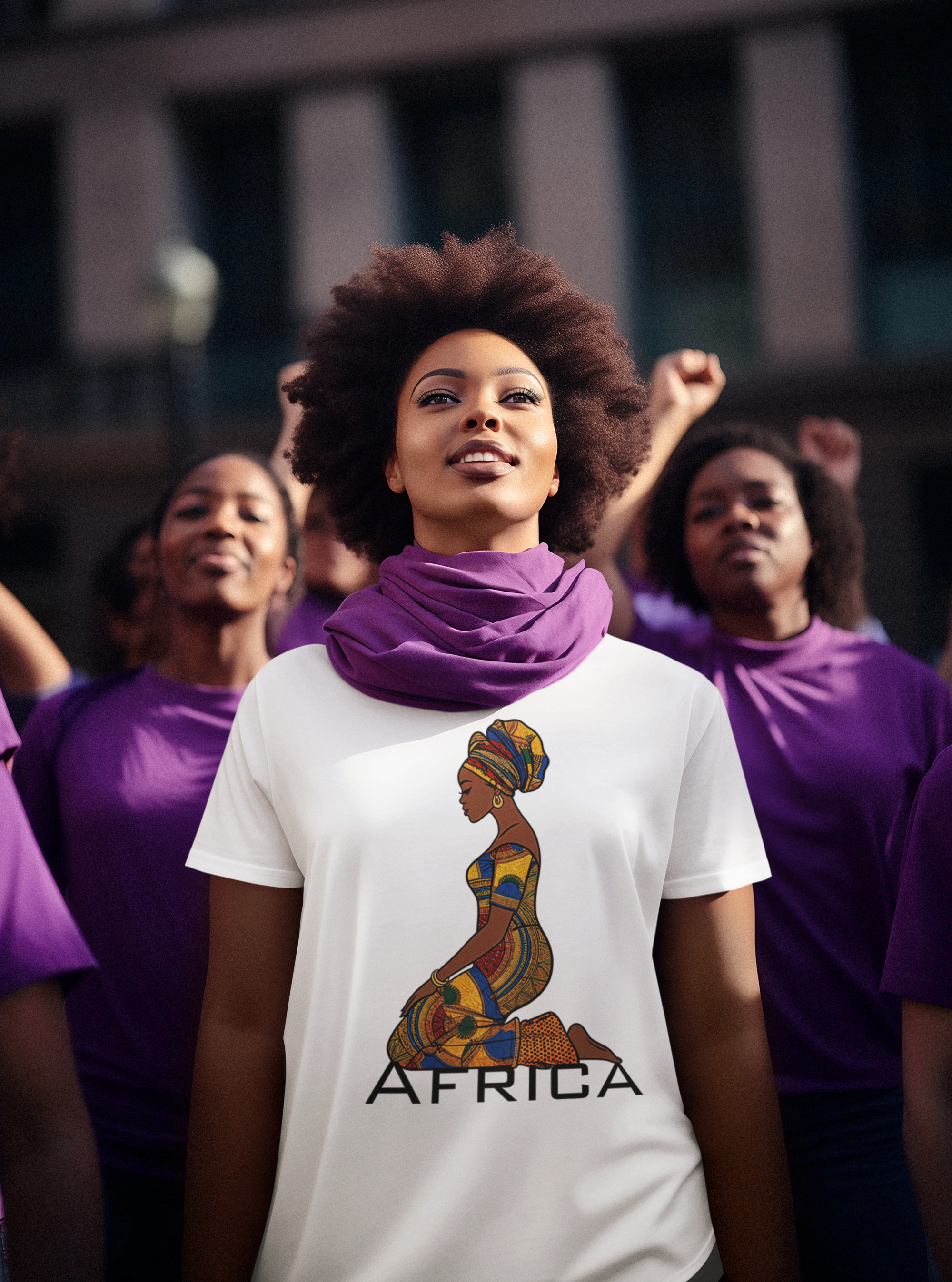 Unisex T-Shirt-Afrika